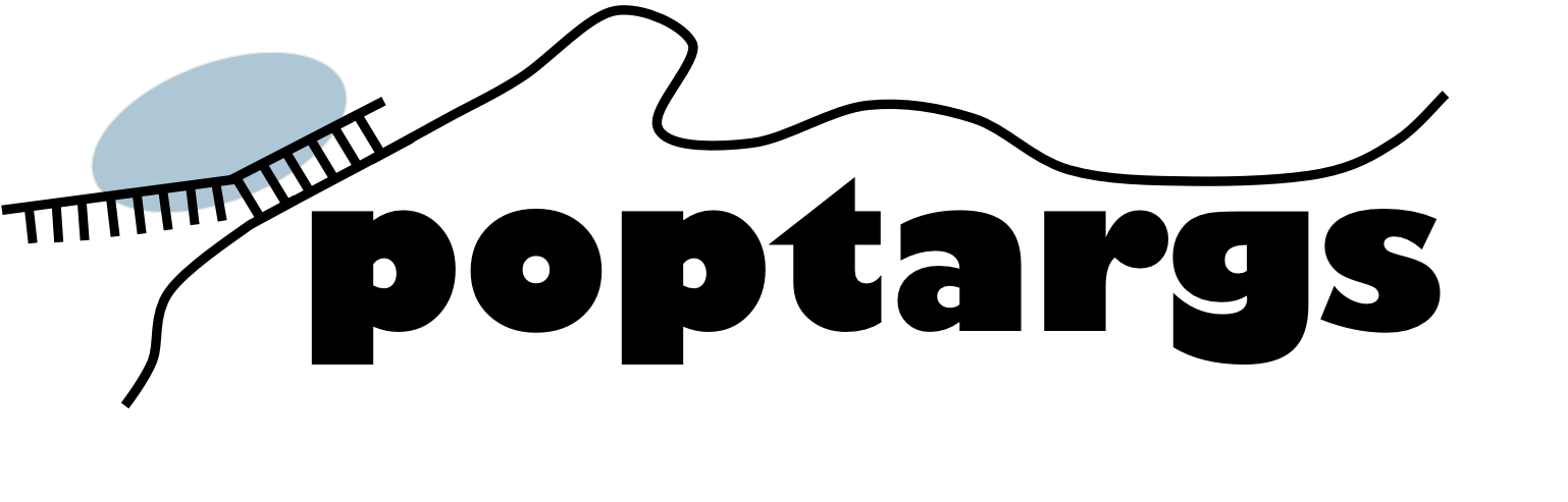 poptargs logo